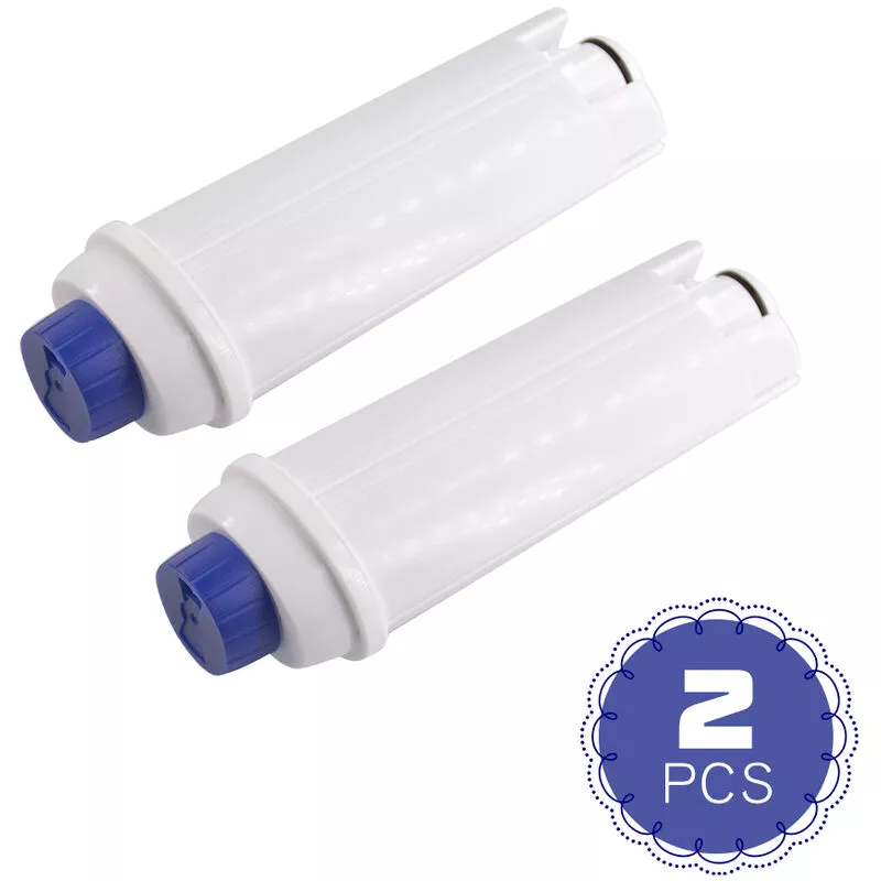 2 Uds Cartuchos De Filtro De Agua De Repuesto Compatibles Con Delonghi Dls C002 Máquina De Café Automática Suavizante De Carbón Activado En Oferta 2 Uds Cartuchos De Filtro De Agua De Repuesto Compatibles Con Delonghi Dls C002 Máquina De Café Automática Suavizante De Carbón Activado Barato