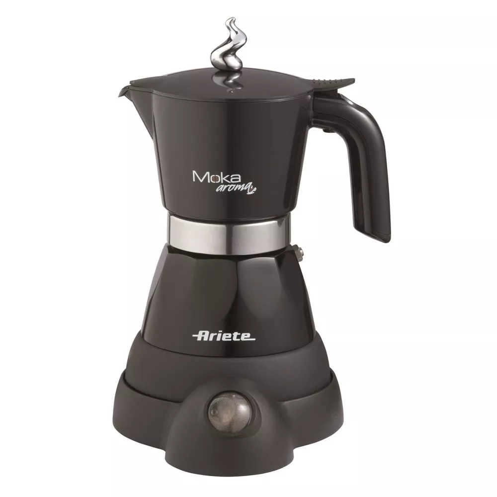 Ariete - Cafetera Eléctrica 1358/11 Moka Aroma Negra Negro barato