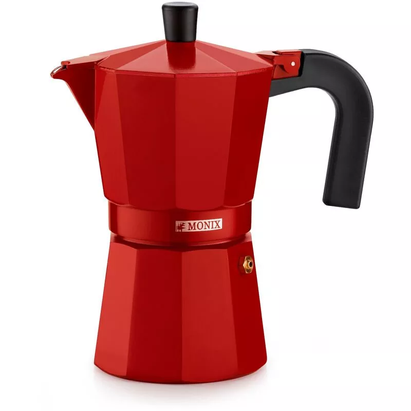 Bra - Cafetera De Aluminio Monix 6 Tz Fresa Barato