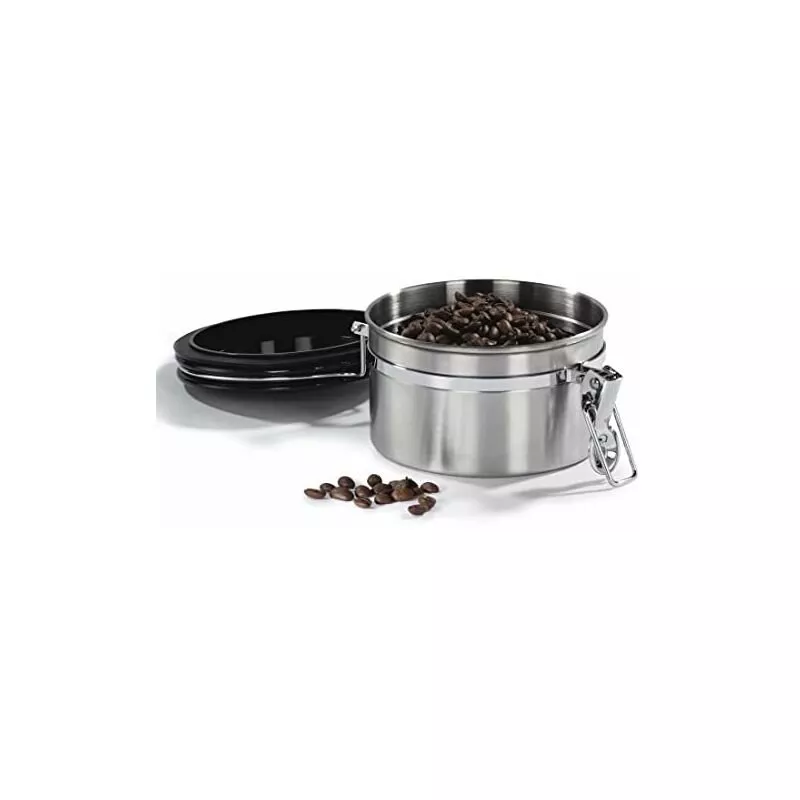 Caja De Acero Inoxidable Para 250 G De Café Molido, Plata E - Xavax En Oferta Caja De Acero Inoxidable Para 250 G De Café Molido
