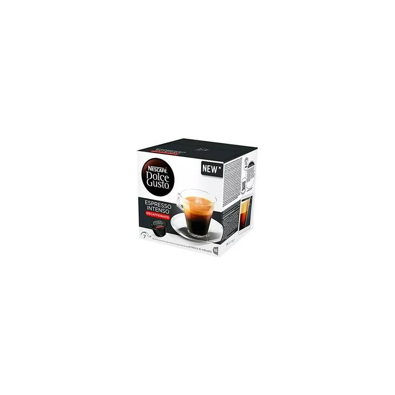 Cafe dolce gusto espresso intenso descafeinado caja monodosis de 16 unidades barato