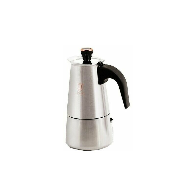 Cafetera Berlinger Haus Moonlight Edition 6 Tazas Bh/6767 En Acero Inoxidable 18/8 barato