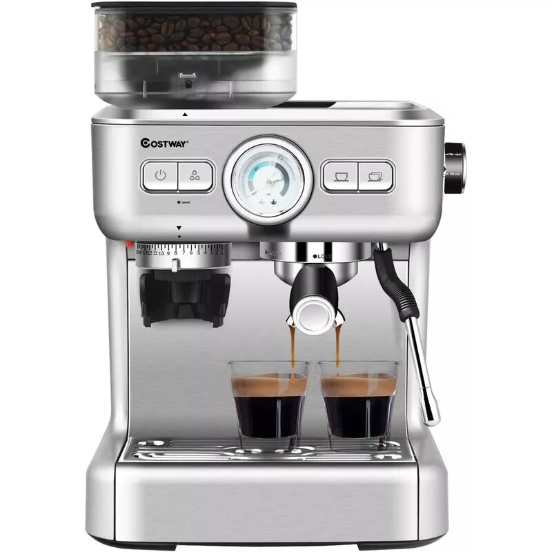 Tienda Online De Cafeteras En Oferta Cafetera Con Molinillo Espumador De Leche Cafetera Con Control De Temperatura Pid