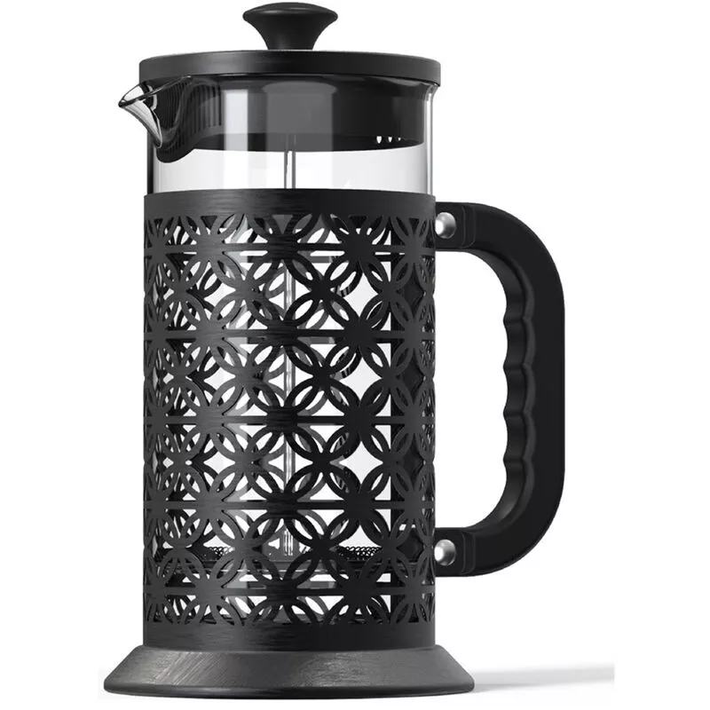 Cafetera de prensa de 1000ml resistente al calor