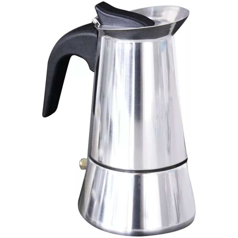 Cafetera inducción de acero inoxidable 4 tazas ( 2703007) - GSC barato