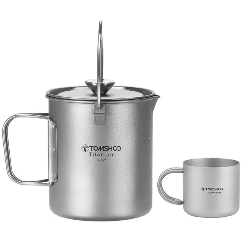 Cafetera para acampar de 750 ml