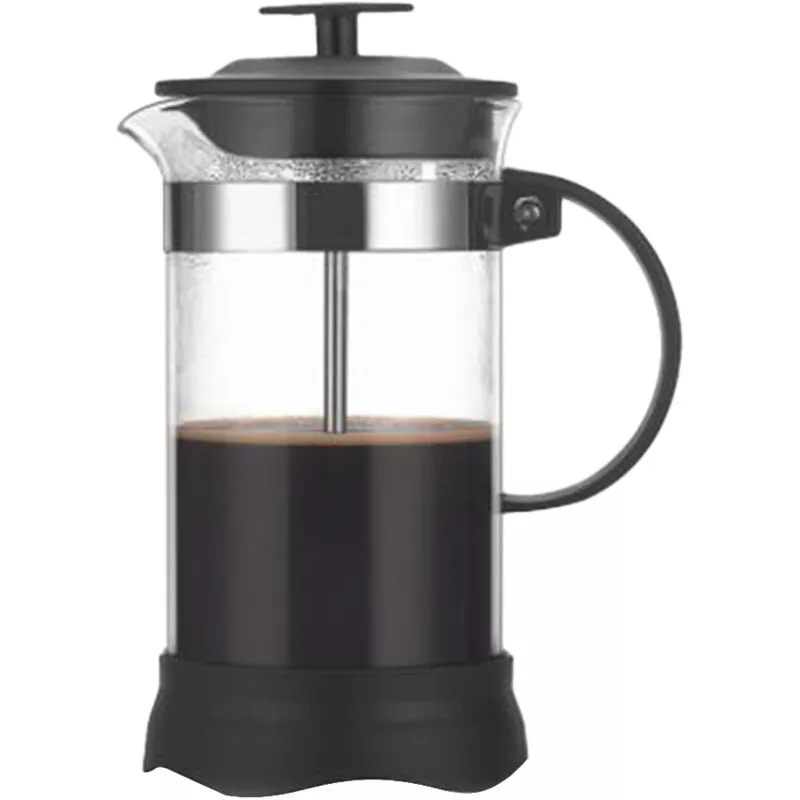 Cafetera y tetera de prensa francesa Cafetera de borosilicato resistente al calor para la oficina en casa Filtro de acero inoxidable de alta barato