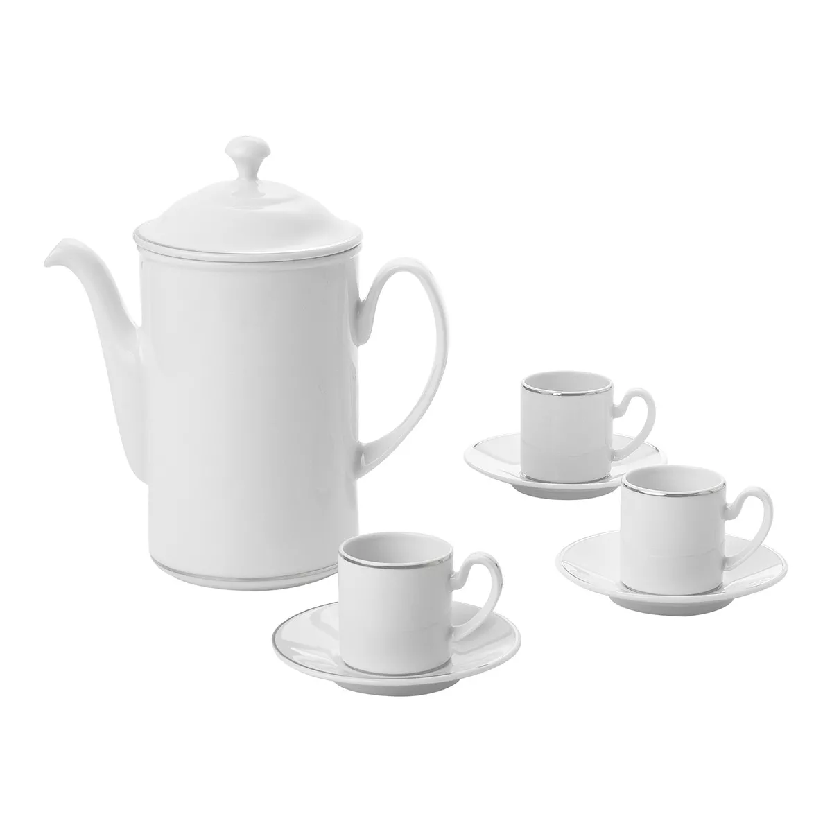 Capeans - Juego De Café 25 Piezas Florencia Blanco barato