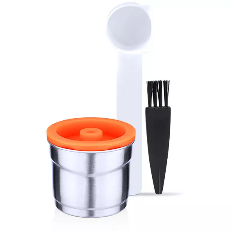 Capsulas caseras de acero inoxidable Capsulas de cafe Accesorio para maquina de cafe Accesorios para hacer cafe reutilizables Herramientas barato