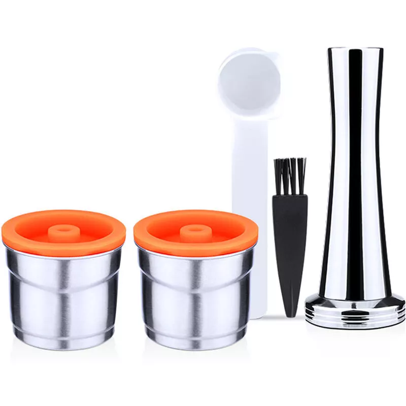 Cápsulas domésticas de acero inoxidable Cápsulas de café Accesorio para máquina de café Reutilizable Seguridad simple Conveniente Accesorios para barato
