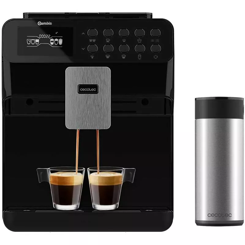 Cecotec - Cafetera Automática Power Matic-Ccino 7000 Serie Nera Barato