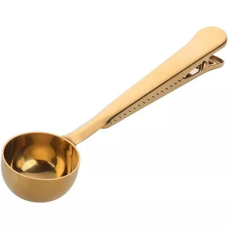 Clip de acero inoxidable en cucharaditas