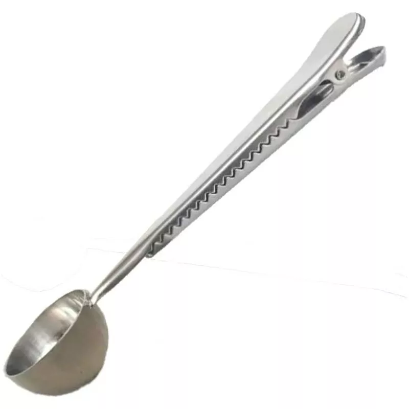 Clip de acero inoxidable en cucharaditas
