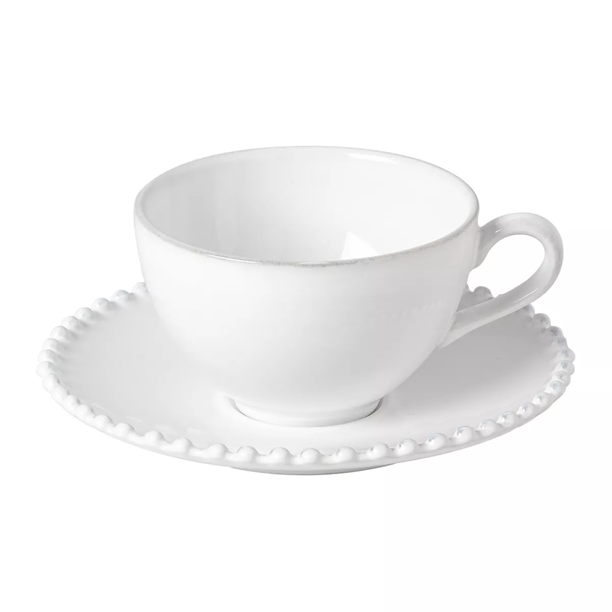 Costa Nova - Taza De Café Con Plato Pearl Blanco barato