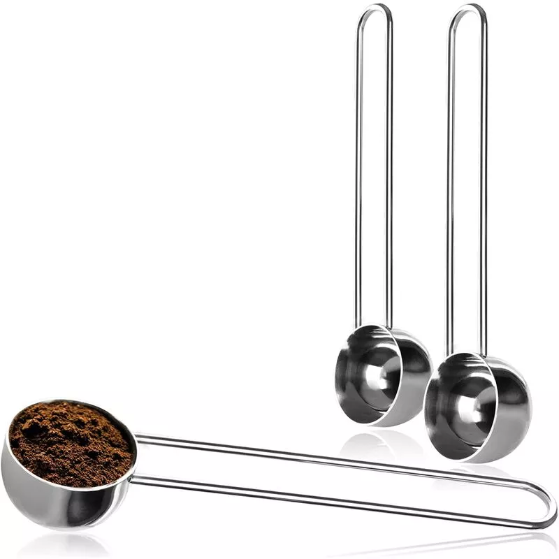 Cucharas de café de acero inoxidable 3x: cucharas medidoras para té