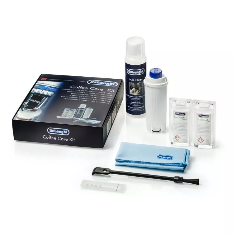 De'longhi - Kit de Mantenimiento Y Limpieza Cafetera Superautomática Coffee Care Kit DLSC004. Compatible Modelos ECAM Y ETAM barato