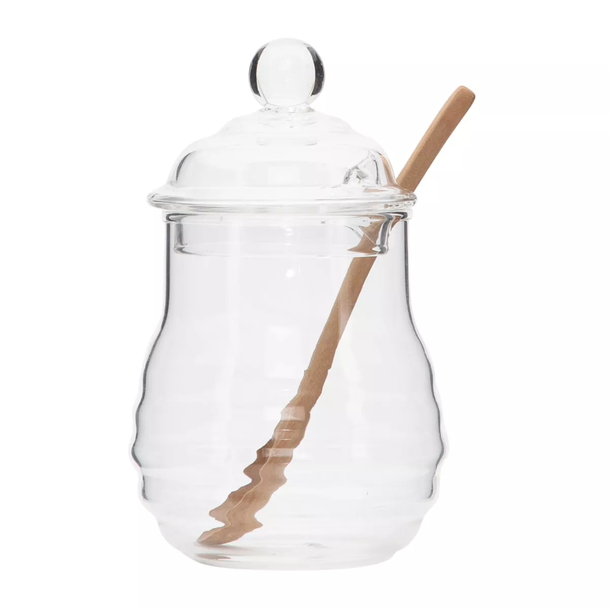 El Corte Inglés - Azucarero De Vidrio Con Cuchara De Madera Cristal barato
