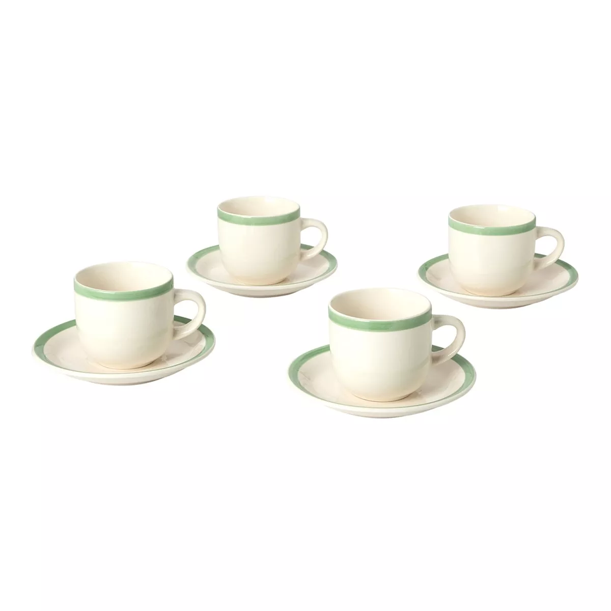 El Corte Inglés - Juego 4 Tazas Octave Verde barato