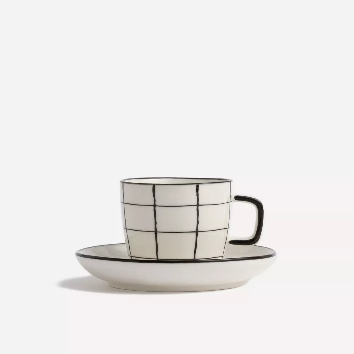 El Corte Inglés - Room - Taza De Café Con Plato Cube Room - El Corte Inglés Blanco barato
