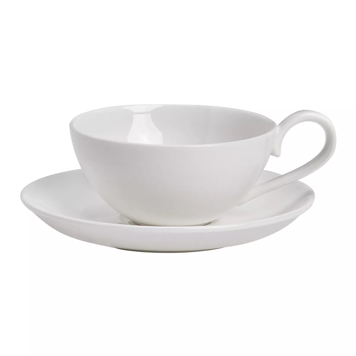 El Corte Inglés - Taza De Café Con Plato Bone China Essential Blanco barato