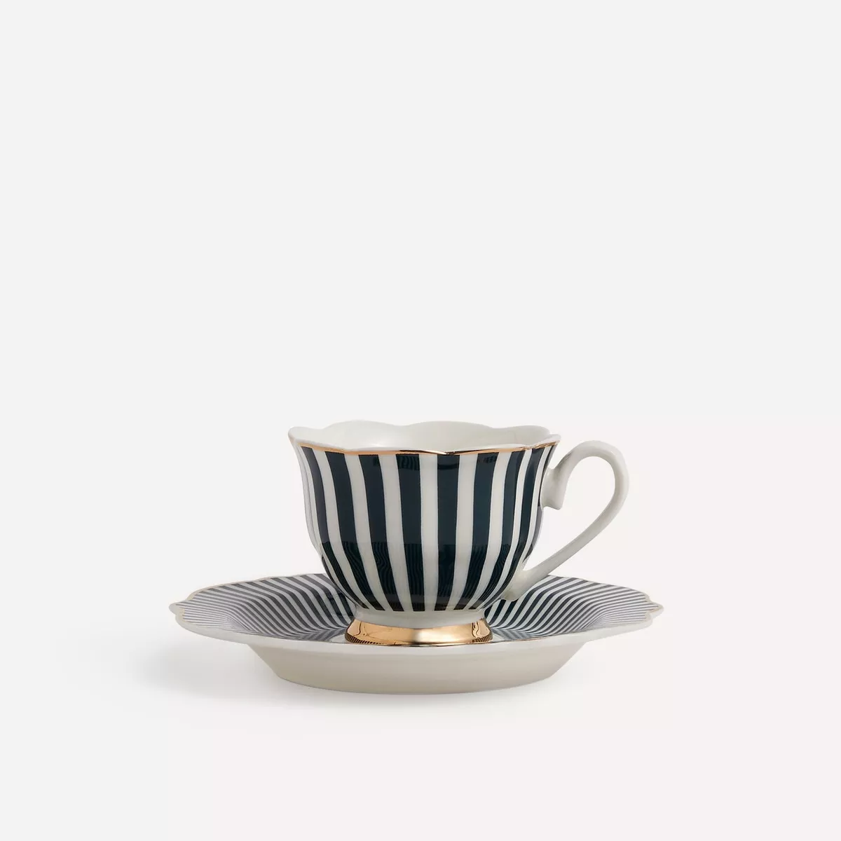 El Corte Inglés - Taza De Café Con Plato Crane Verde oscuro barato