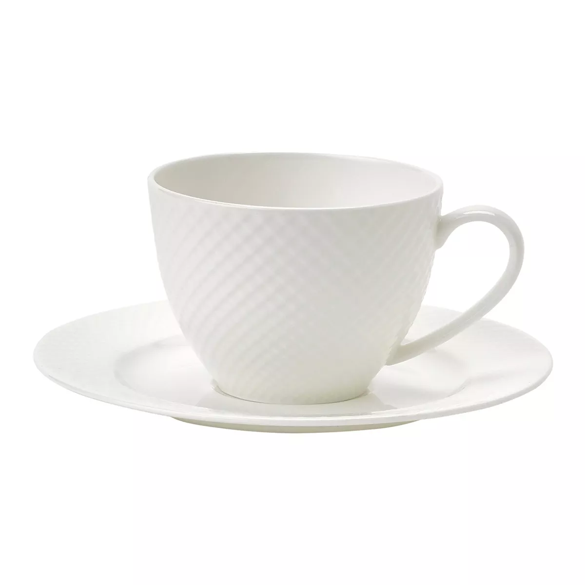 El Corte Inglés - Taza De Té Con Plato Bennett Blanco barato