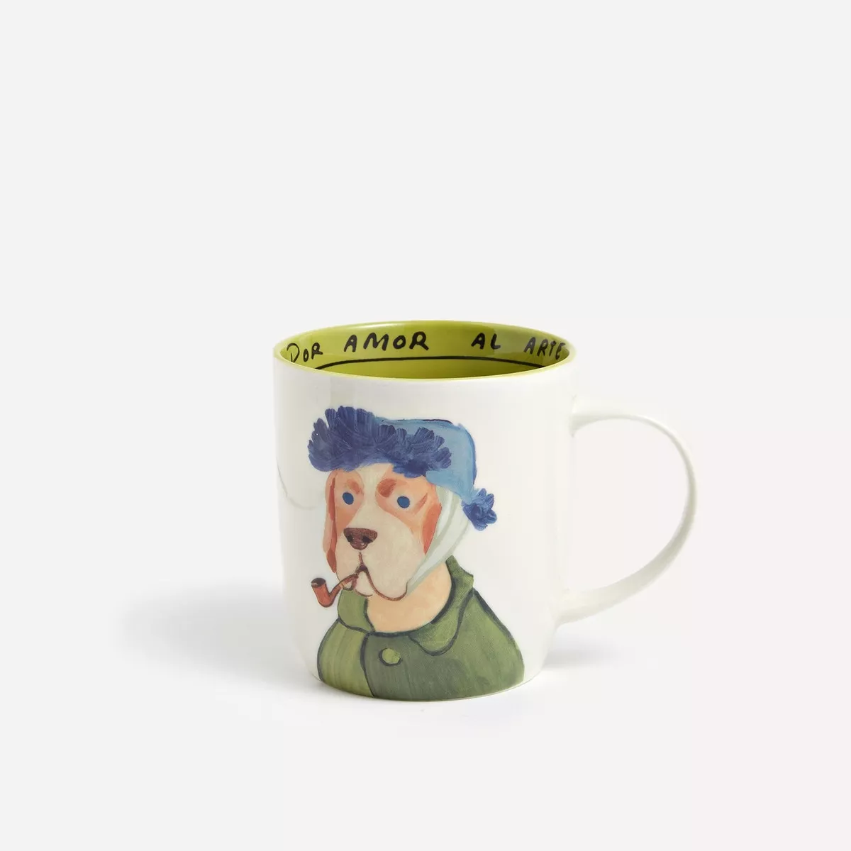 El Corte Inglés - Taza Mug Perro Van Gogh Verde barato