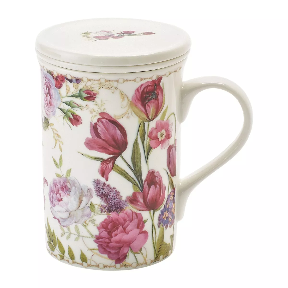 El Corte Inglés - Tisanera Con Filtro Flor Rosa Rosa barato