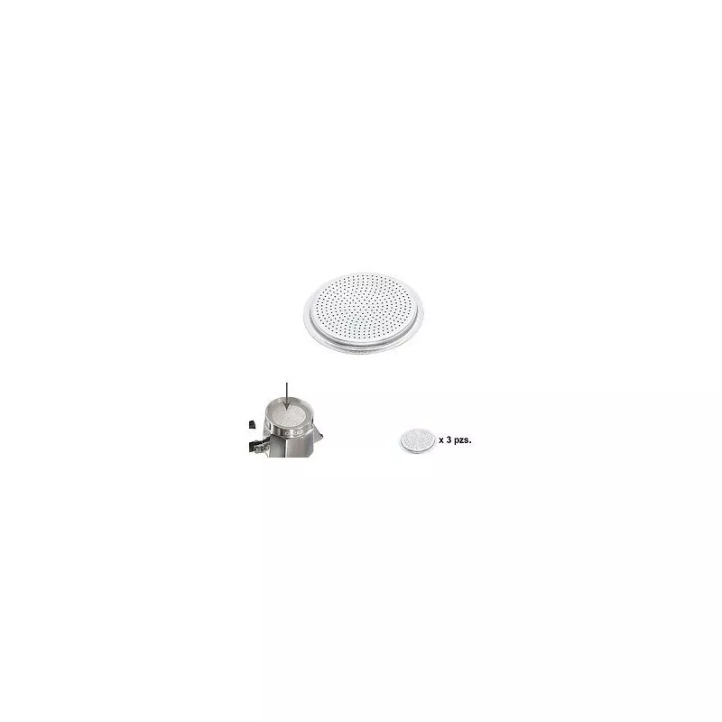 Filtro Cafetera Aluminio Classic / Inducción 9 Tazas (3 Unidades) En Oferta Filtro Cafetera Aluminio Classic / Inducción 9 Tazas (3 Unidades) Barato