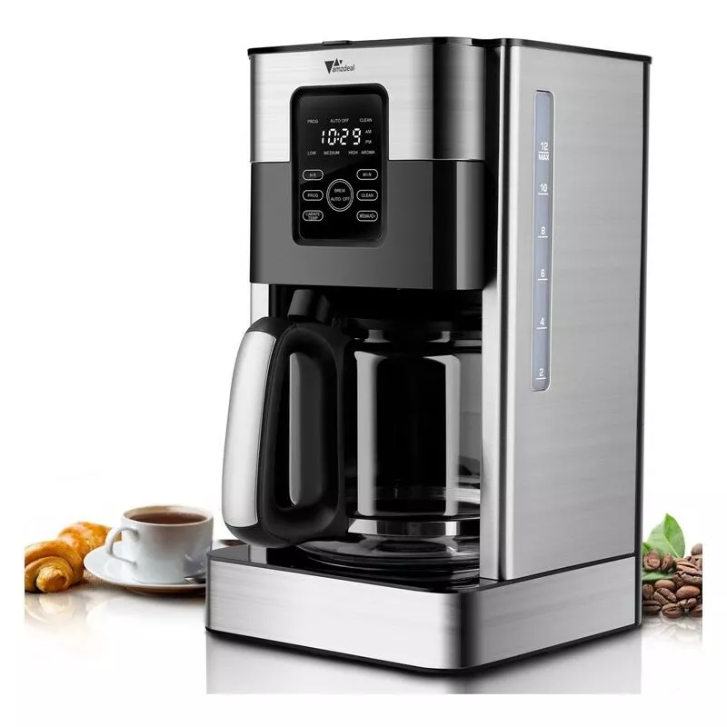 Grupo K-2 - Cafetera Puraroma Cm1706Bat Con Filtro Y Pantalla Táctil Amzdeal En Oferta Grupo K-2 - Cafetera Puraroma Cm1706Bat Con Filtro Y Pantalla Táctil Amzdeal Barato