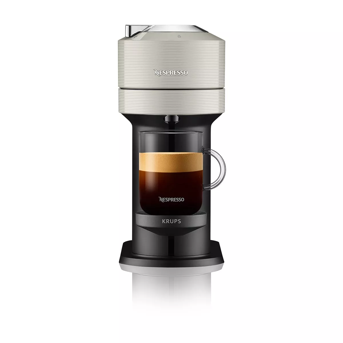 Krups - Cafetera De Cápsulas Vertuo Next Para Cápsulas Nespresso Con Centrifusion Gris Barato