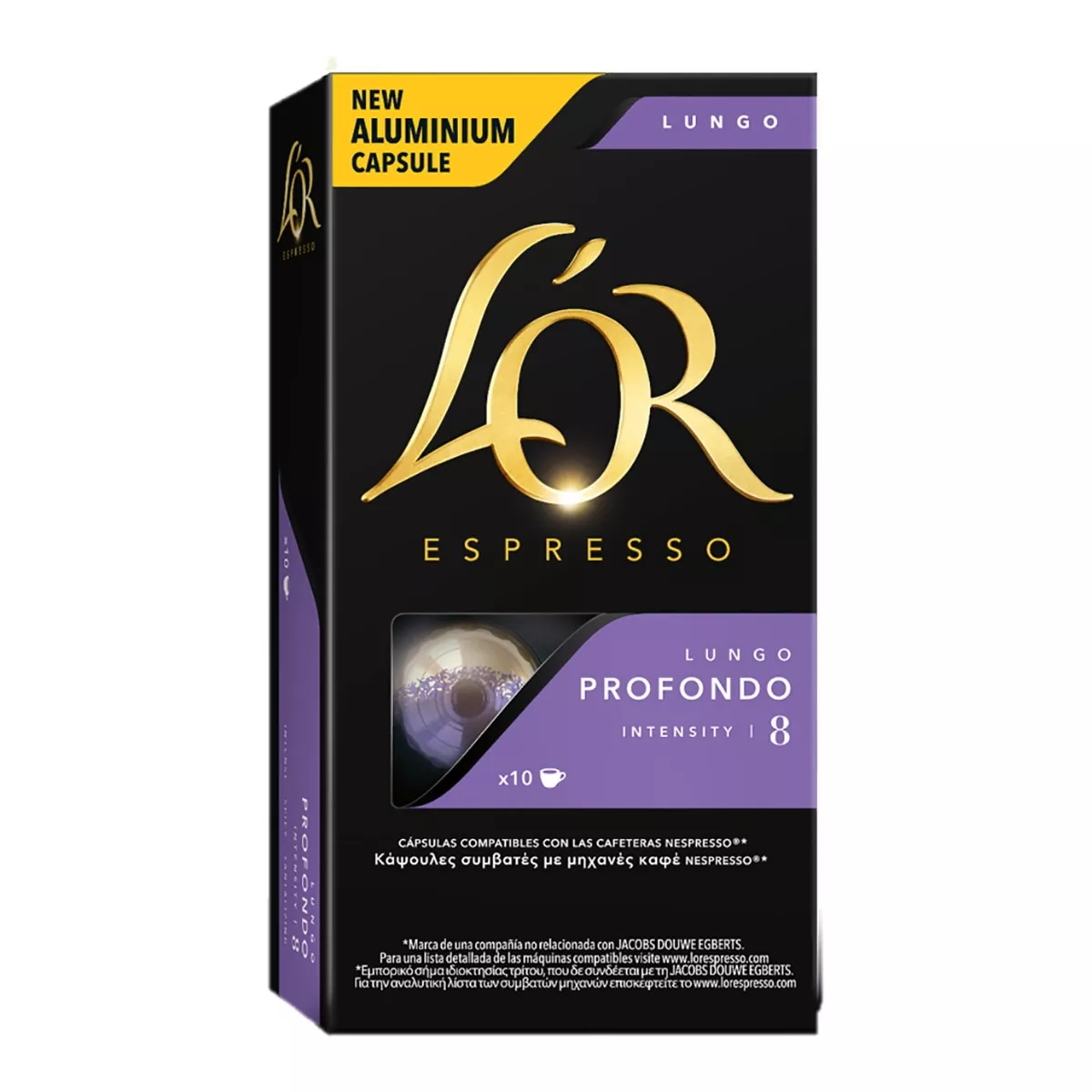 L'Or Espresso - Estuche 10 Cápsulas Café Lungo Profondo Intensidad 8 Compatibles Con Máquinas En Oferta L'Or Espresso - Estuche 10 Cápsulas Café Lungo Profondo Intensidad 8 Compatibles Con Máquinas Barato