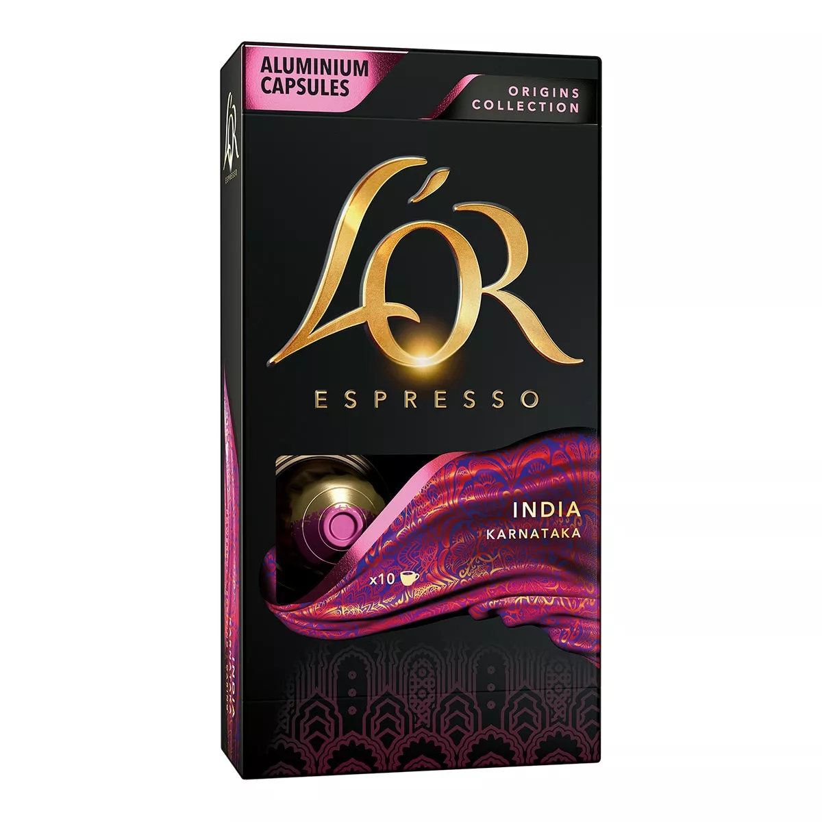 L'Or Espresso - Estuche 10 Cápsulas Origins Collection Café Karnataka India Compatibles Con Máquinas Nespresso En Oferta L'Or Espresso - Estuche 10 Cápsulas Origins Collection Café Karnataka India Compatibles Con Máquinas Nespresso Barato