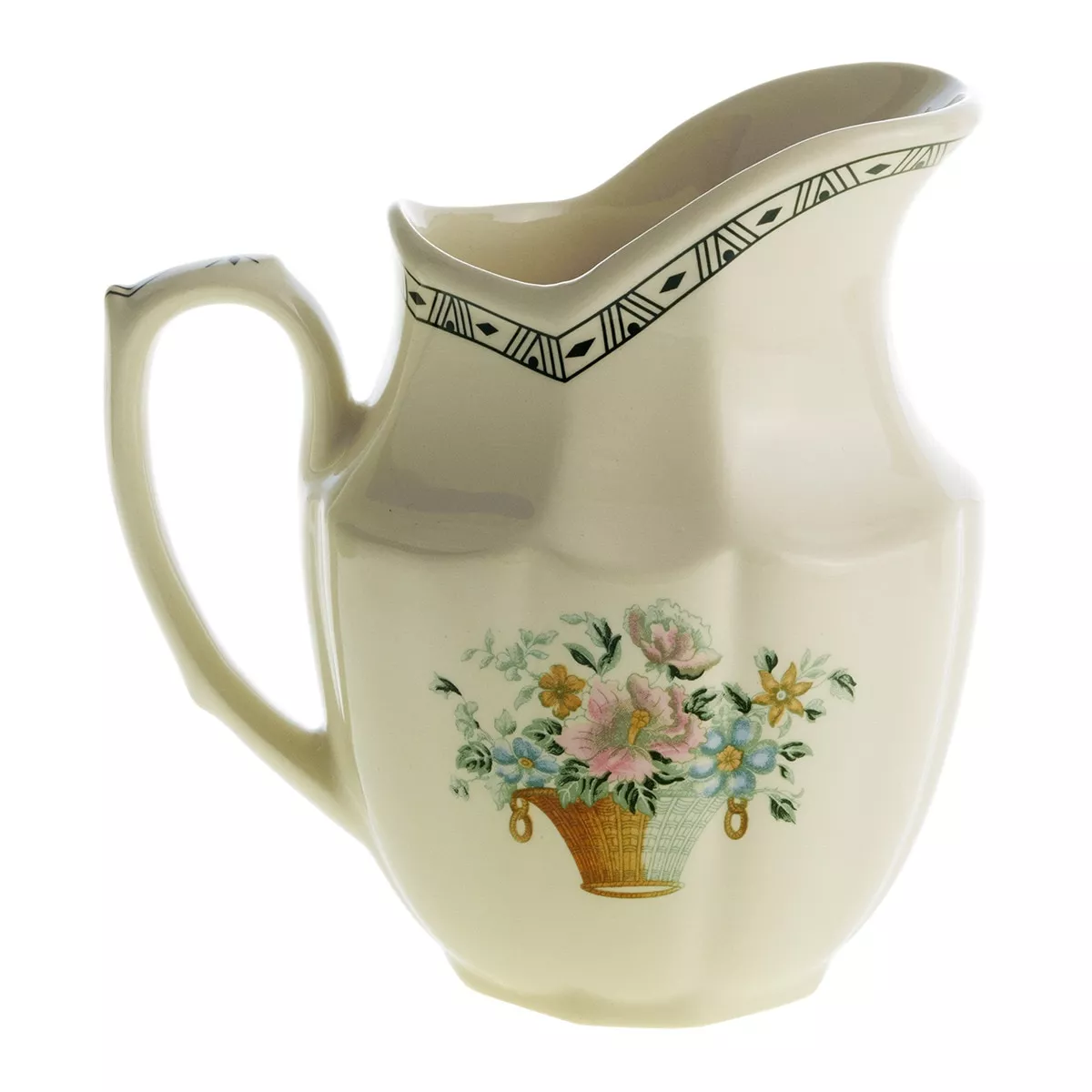 La Cartuja De Sevilla - Lechera Canasto Floral Multicolor barato