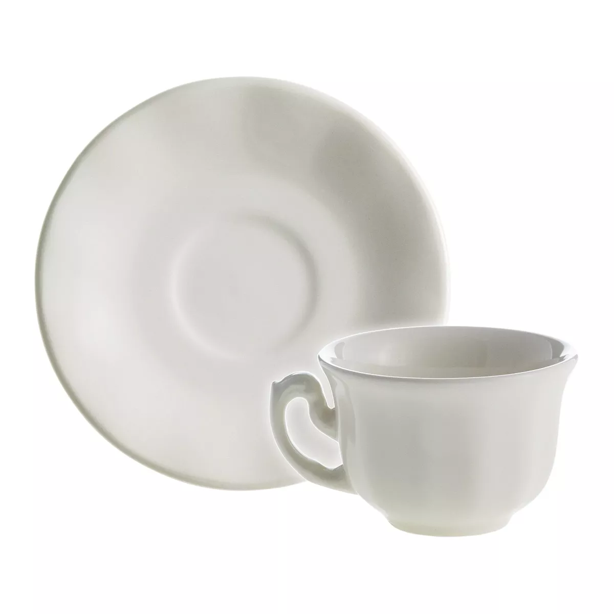 La Cartuja De Sevilla - Taza De Café Con Plato Aurora Blanco Blanco barato