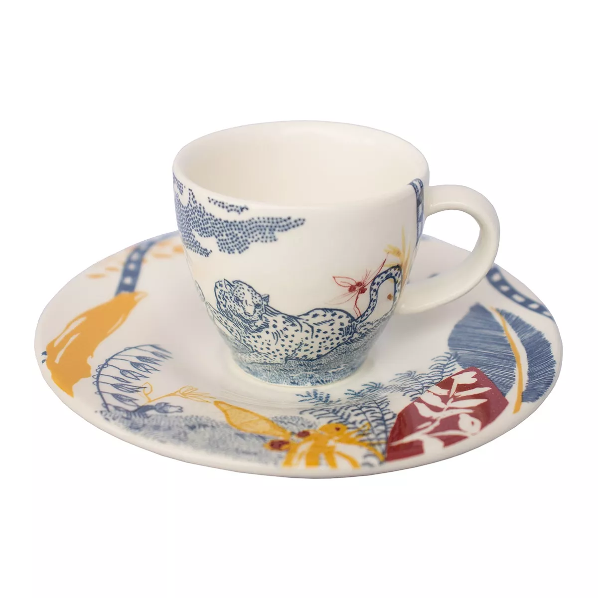 La Cartuja De Sevilla - Taza De Café Con Plato Eden Multicolor barato