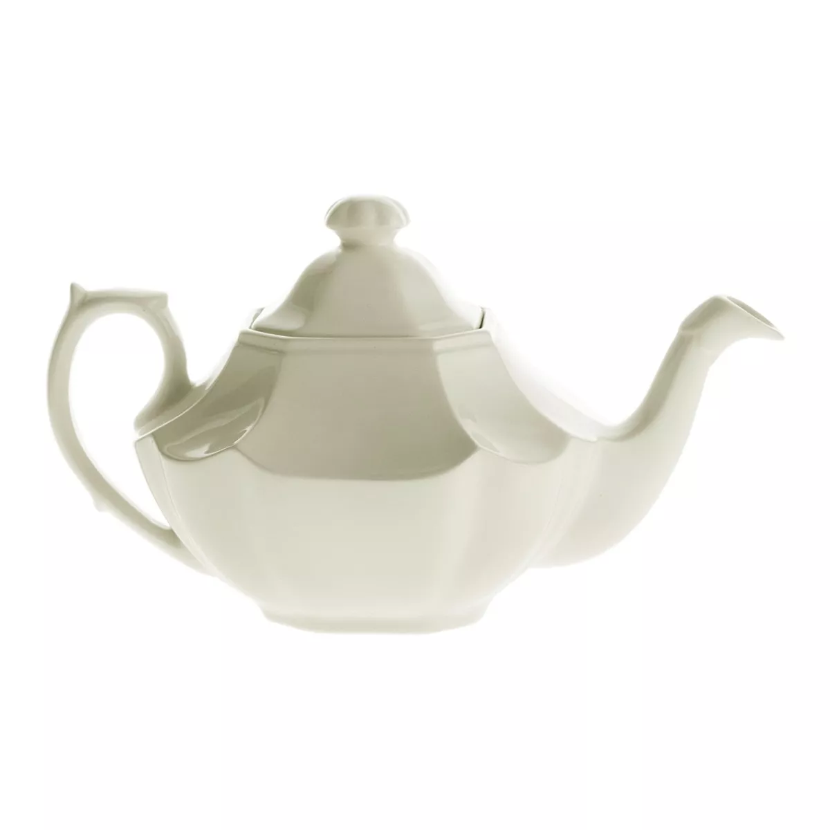 La Cartuja De Sevilla - Tetera Ochavada Blanca Blanco barato