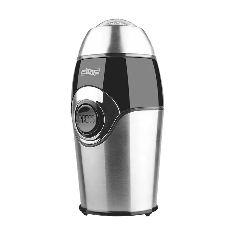Máquina de café molinillo de café de acero inoxidable cabezal de corte eléctrico doméstico pequeño 200W barato