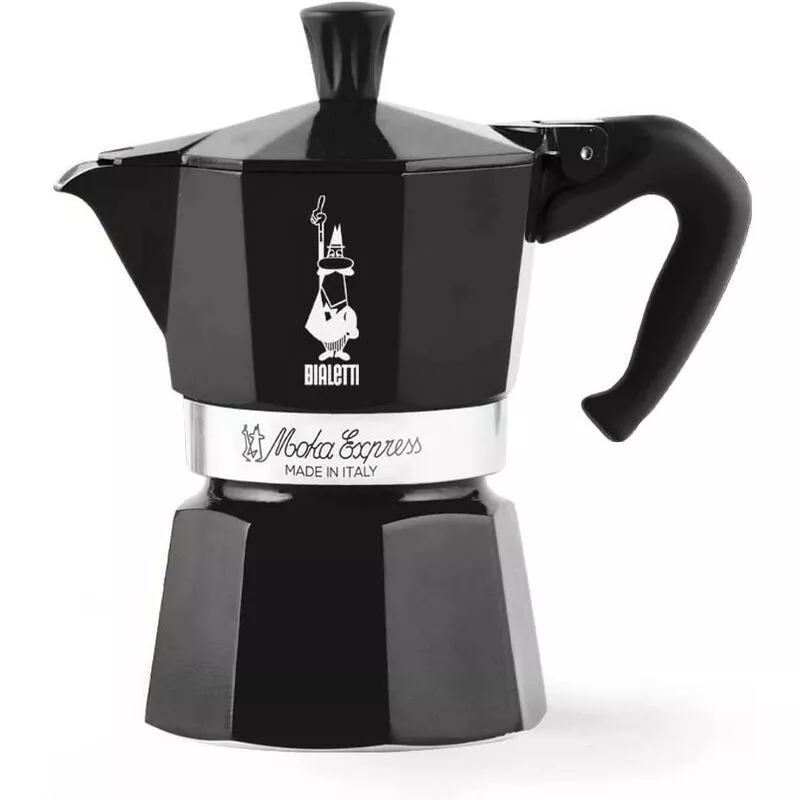 Moka Express Negro 3 Tazas - Bialetti En Oferta Moka Express Negro 3 Tazas - Bialetti Barato