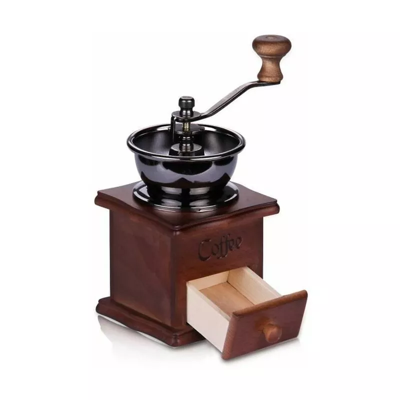 Molinillo De Café Manual De Madera En 185X96X96Mm - Fuienko barato