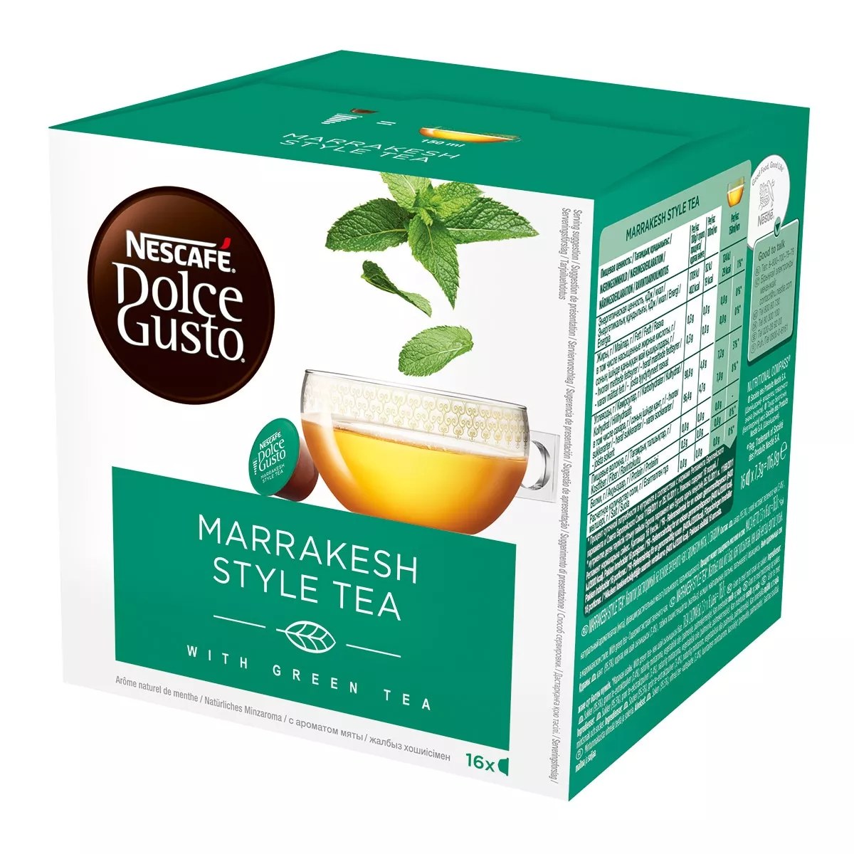 Nescafé Dolce Gusto - Estuche 16 Cápsulas Nescafe Dolce Gusto Té Marrakesh En Oferta Nescafé Dolce Gusto - Estuche 16 Cápsulas Nescafe Dolce Gusto Té Marrakesh Barato