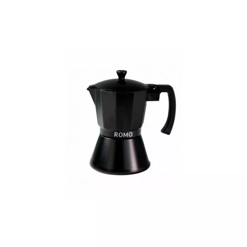 ROMO. Cafetera Italiana de Aluminio para 9 tazas. Apta para todos los fuegos barato