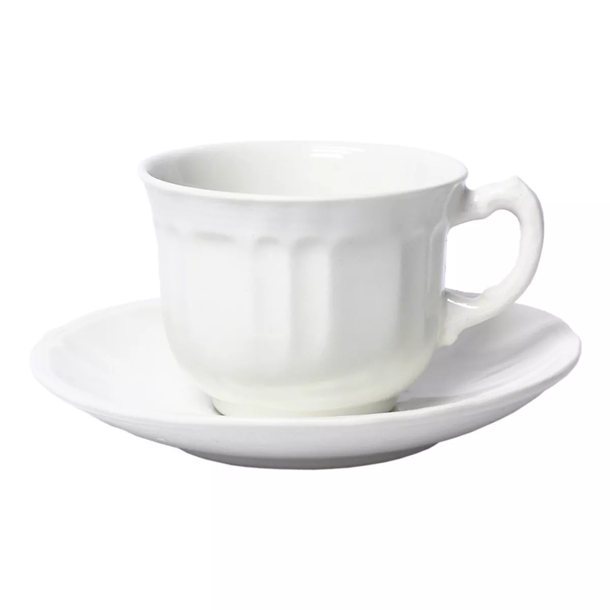 San Claudio - Taza De Té Con Plato Naranco Blanco Multicolor barato