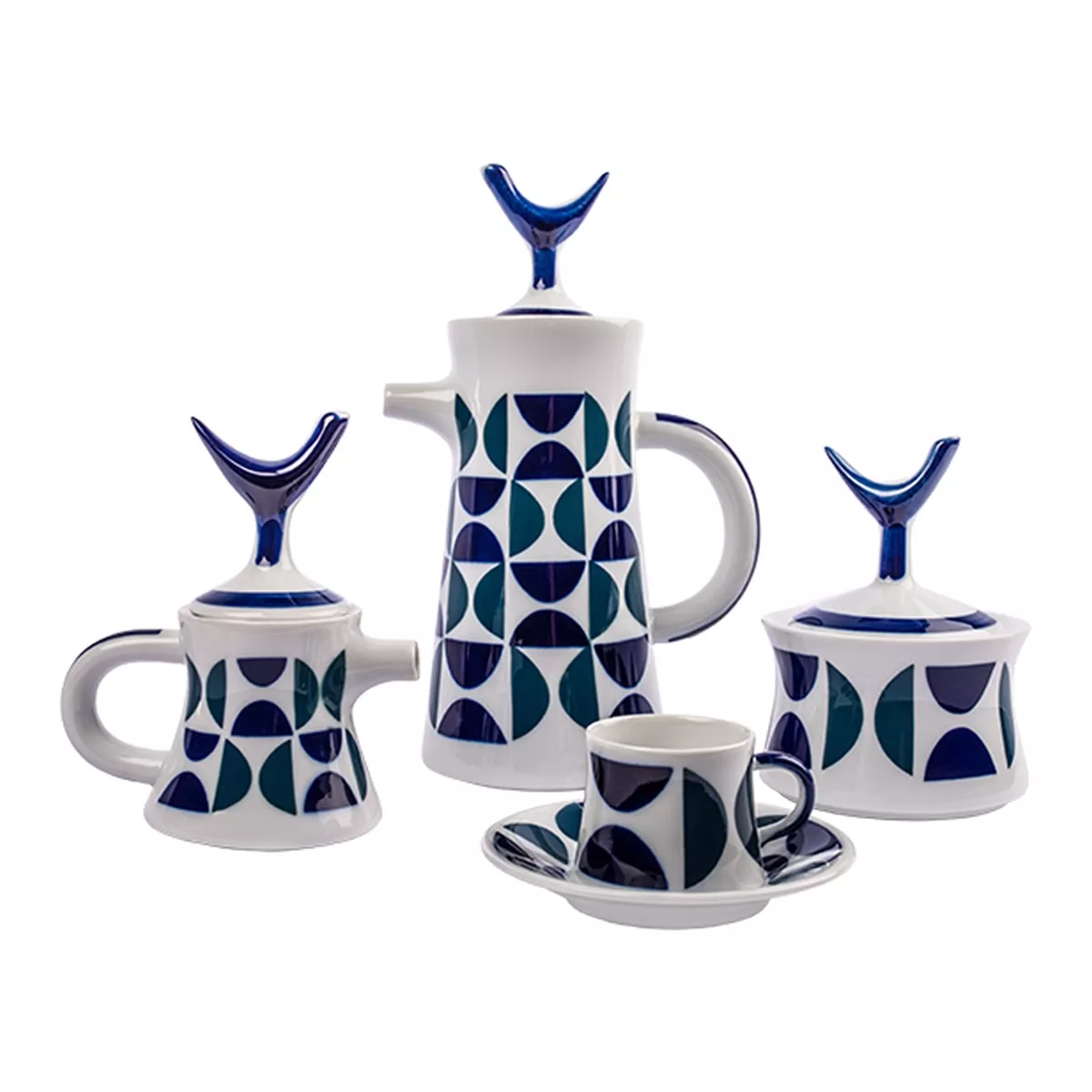 Sargadelos - Juego De Café 12 Servicios AB1 Azul barato