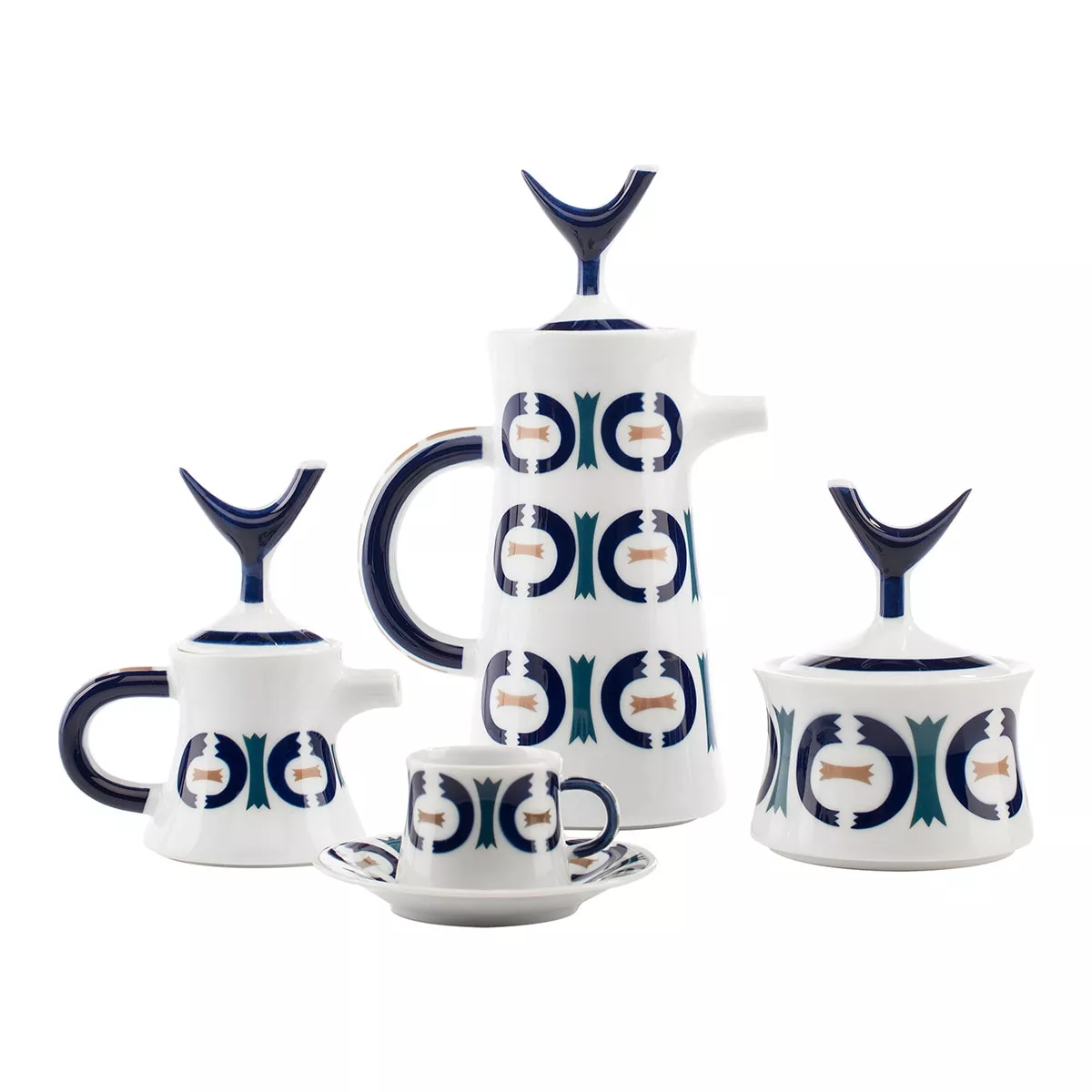 Sargadelos - Juego De Café 12 Servicios Vilar De Donas Azul barato