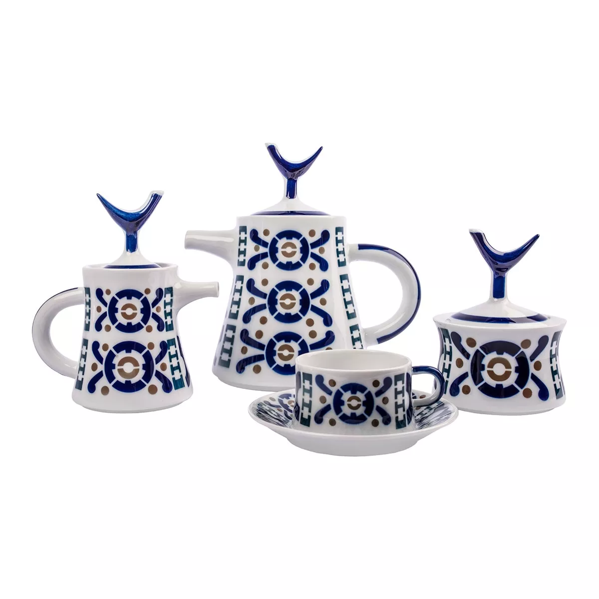 Sargadelos - Juego De Té 12 Servicios Burela Azul barato