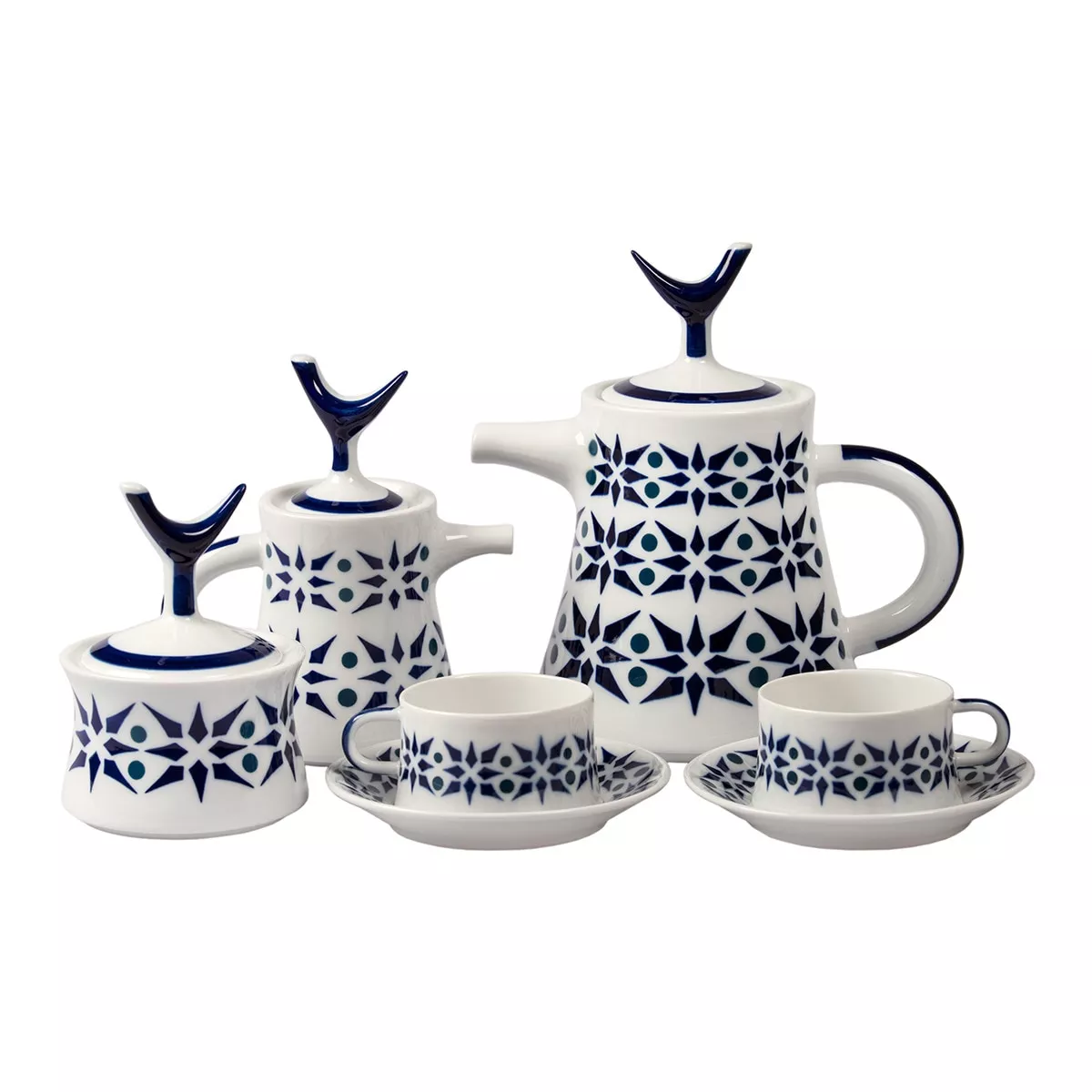 Sargadelos - Juego De Té 12 Servicios L1 Azul barato