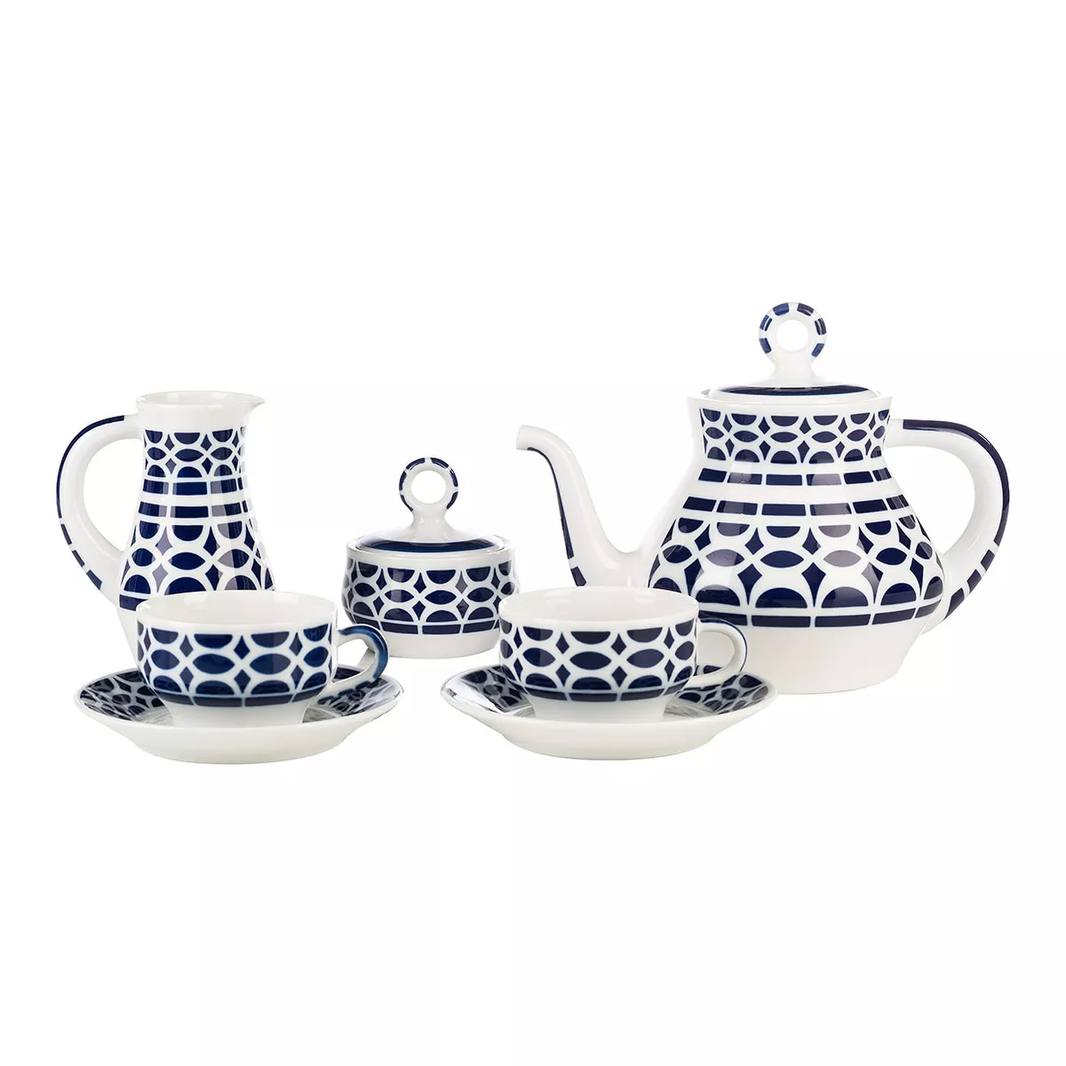 Sargadelos - Juego De Té 12 Servicios Viz 1 Azul barato