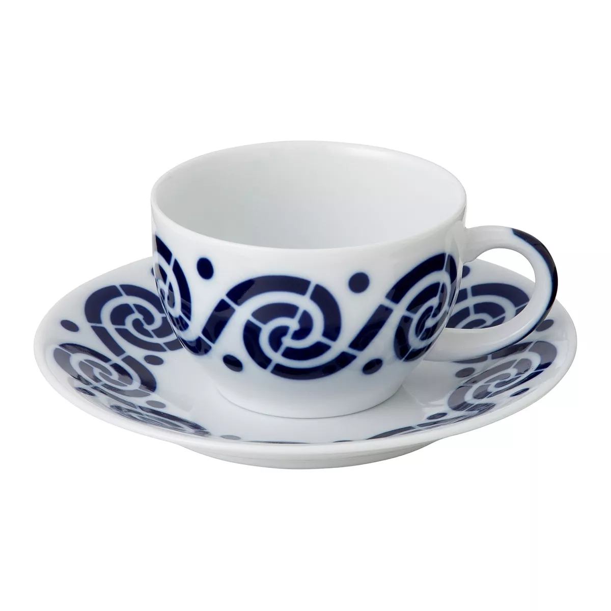 Sargadelos - Taza De Té Con Plato Espiroide Azul barato