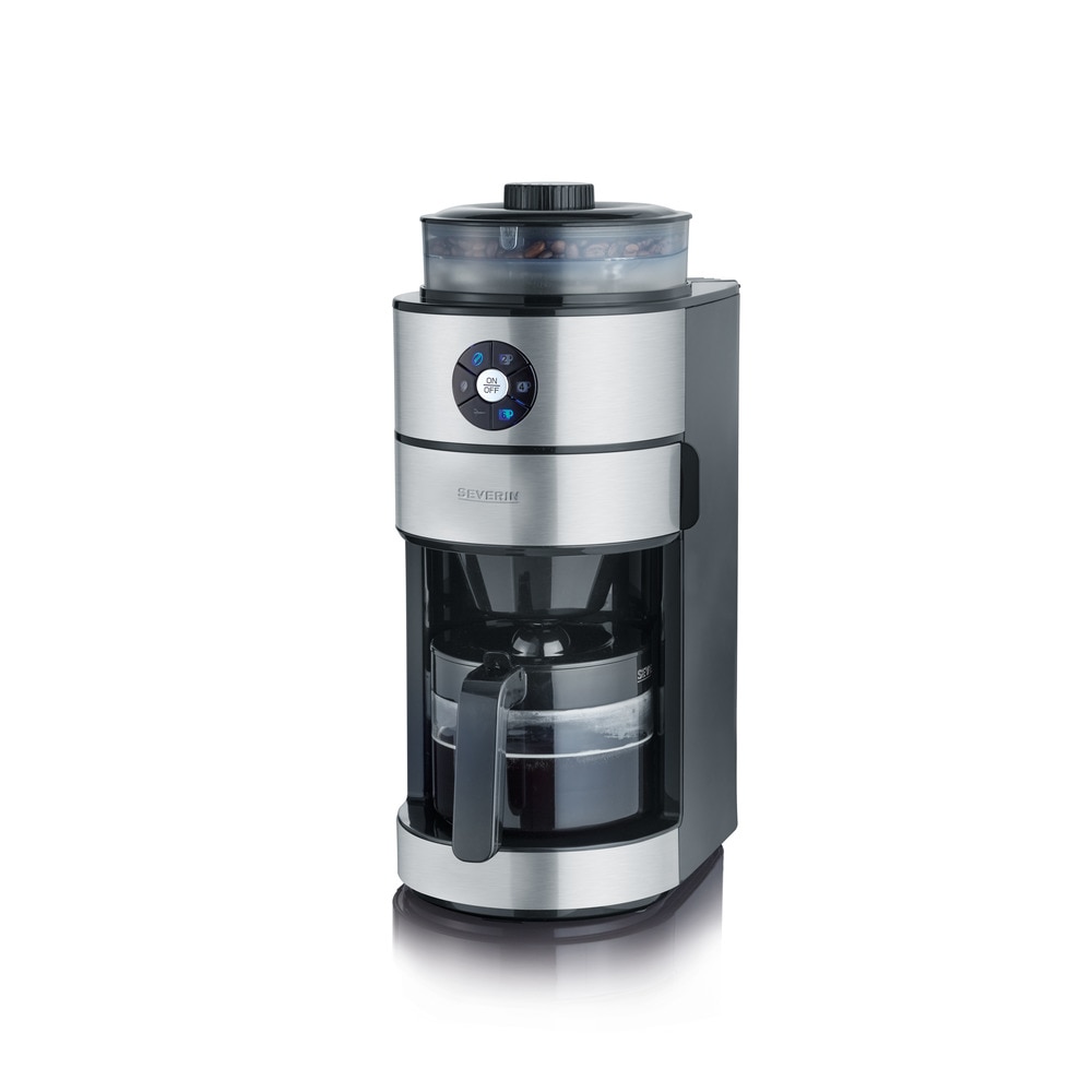 Severin - Cafetera Con Molinillo Y Jarra De Cristal KA 4811 Acero Inox barato